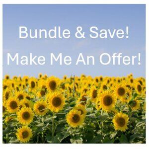 Open To All Reasonable Offers! Pick Your Bundle! Make An Offer! Bundle & Save!